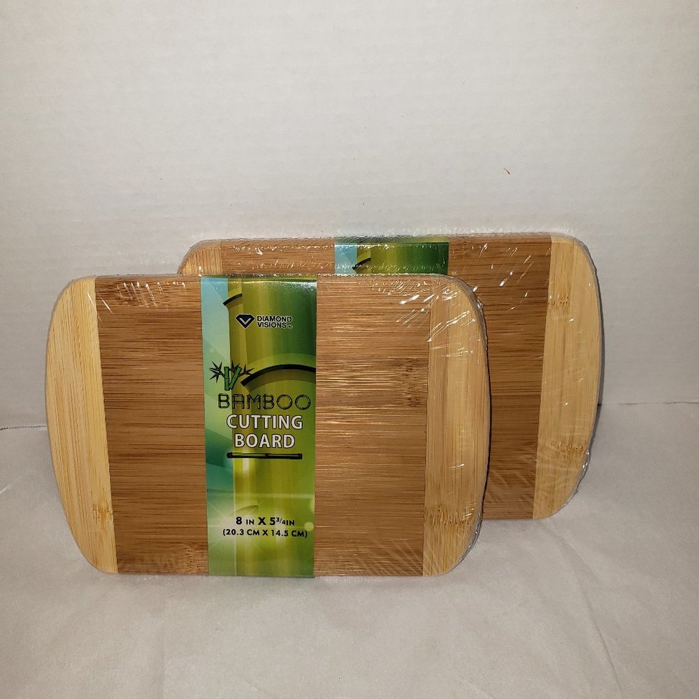 Bamboo Cutting & Serving Boards  2 pack
